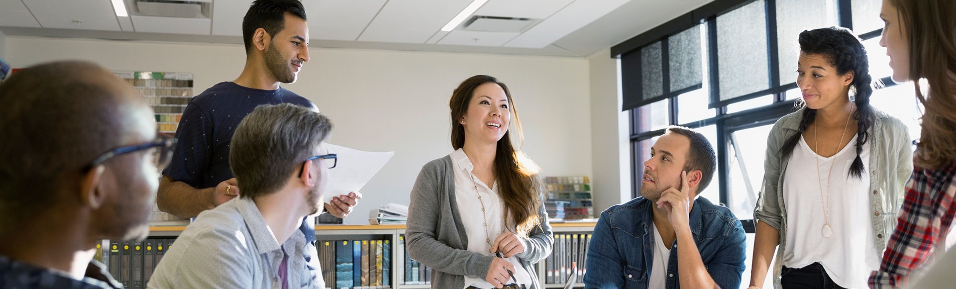 Business People Meeting In Office