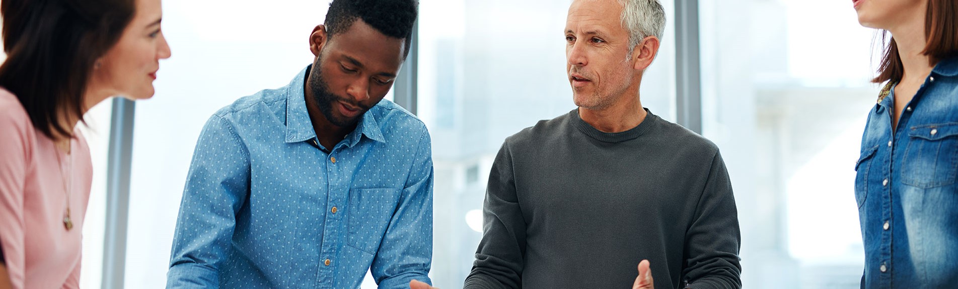 Group Throwing Ideas Around