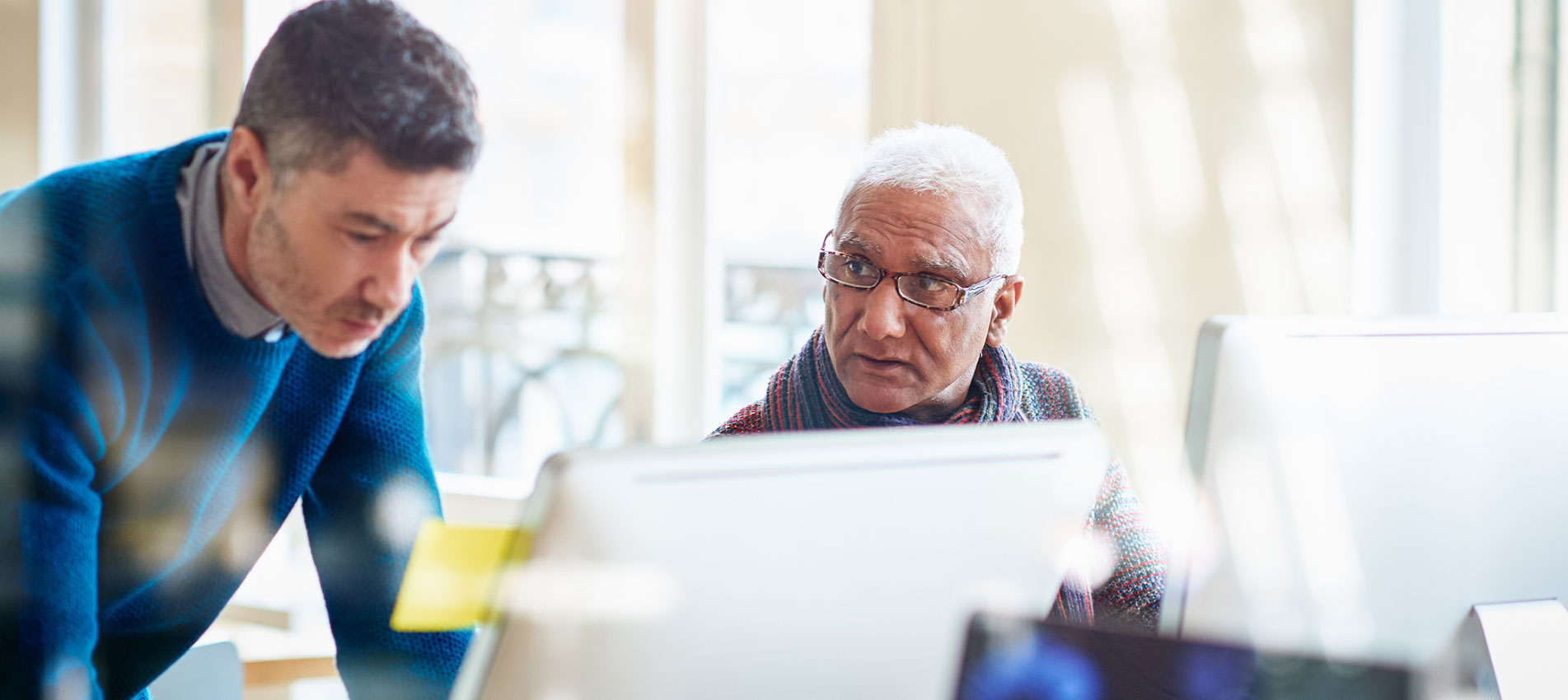 People discussing retirement plan governance