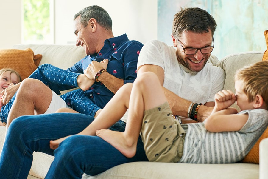 Getting Their Daily Dose Of Tickles