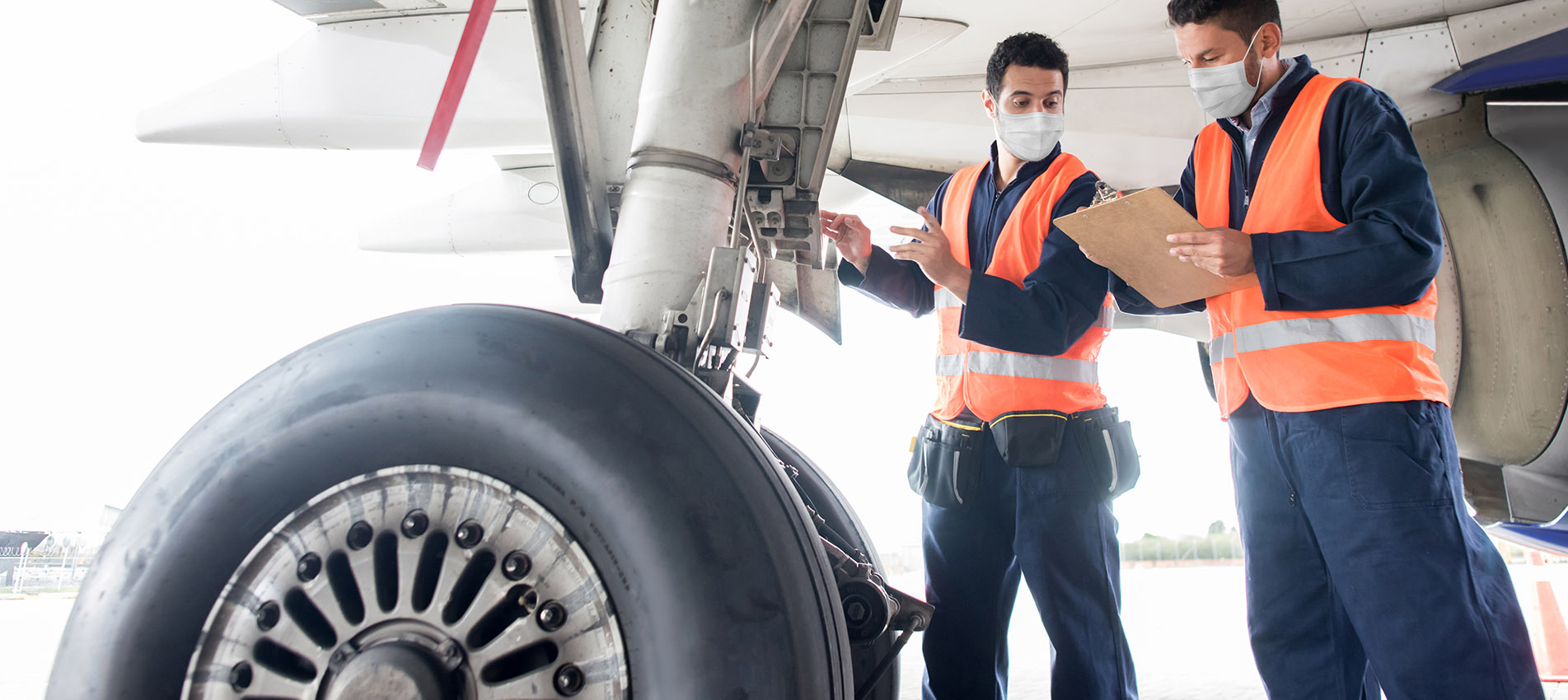 Ground Crew Working At The Airport