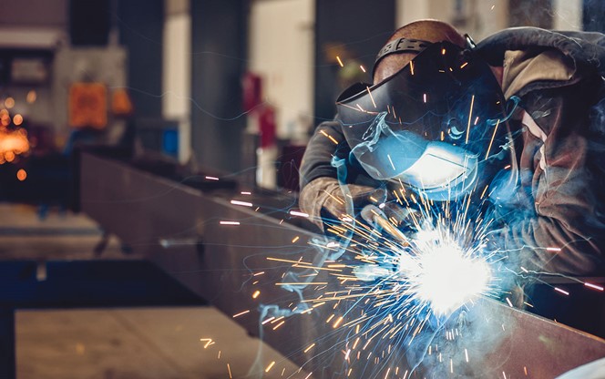 Industrial Welder With Torch