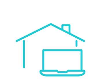 house laptop icon