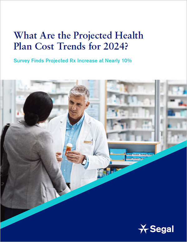 2024 Segal Health Plan Cost Trend Survey cover page