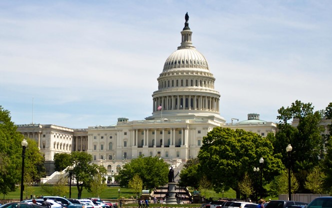 The United States Capitol Building Washington DC