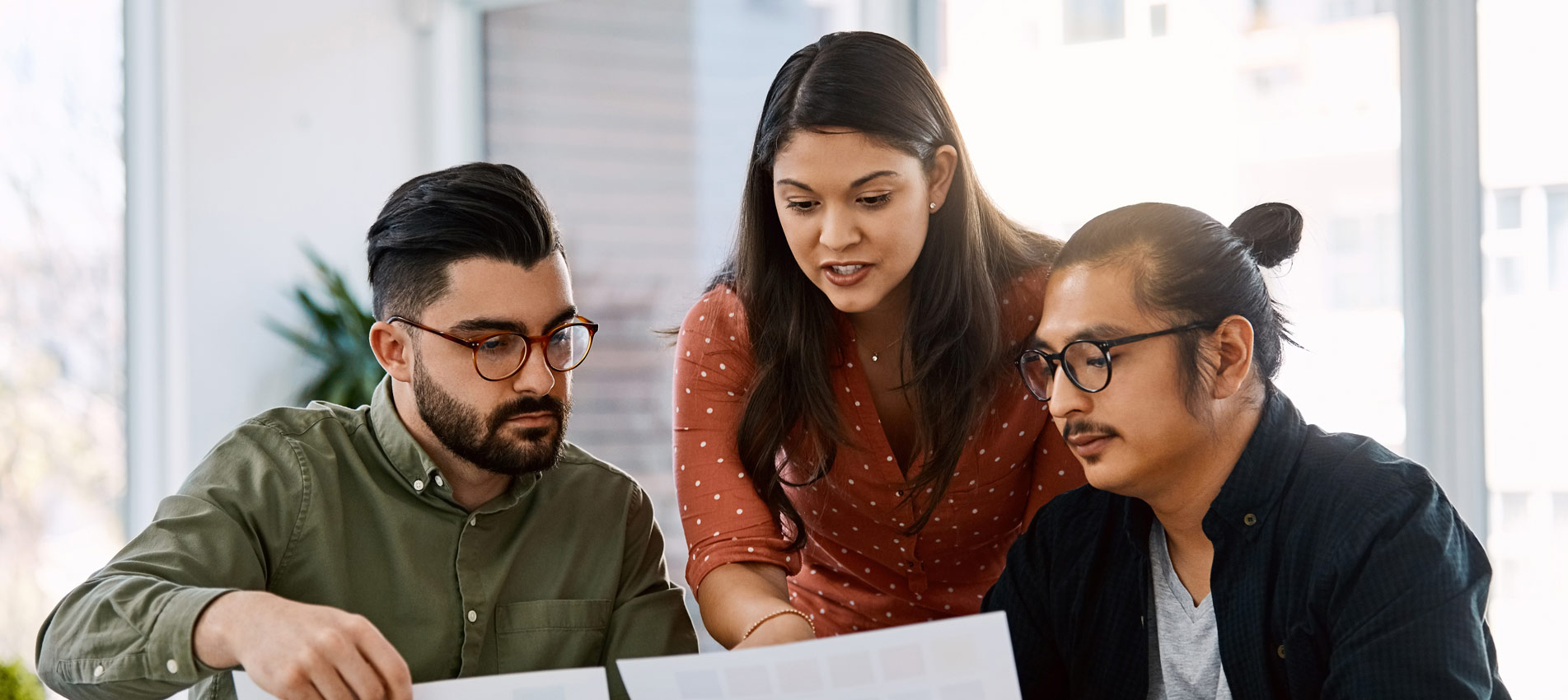 Young Businesspeople Having A Meeting In A Modern Office