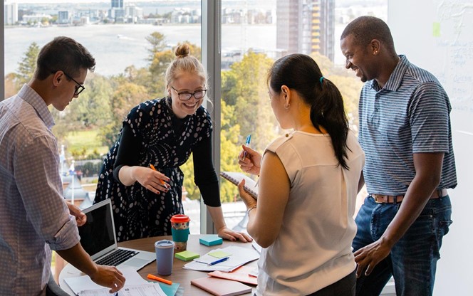 Diverse Colleagues Having A Meeting About Organizational Resilience