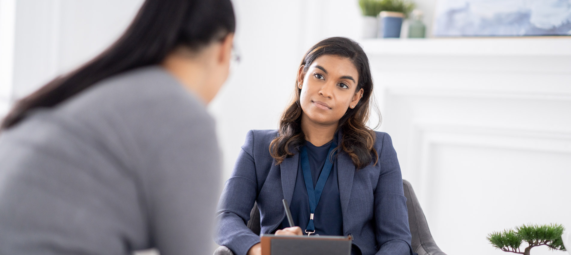 Female Therapist Working With A Client