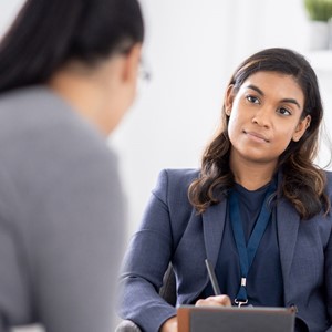 Female Therapist Working With A Client